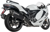 Akrapovic slip-on series mufflers - titanium/carbon fiber - black Hayabusa Busa 2021 -2024  G3 S-S13SO4-HRAATBL 1811-4158