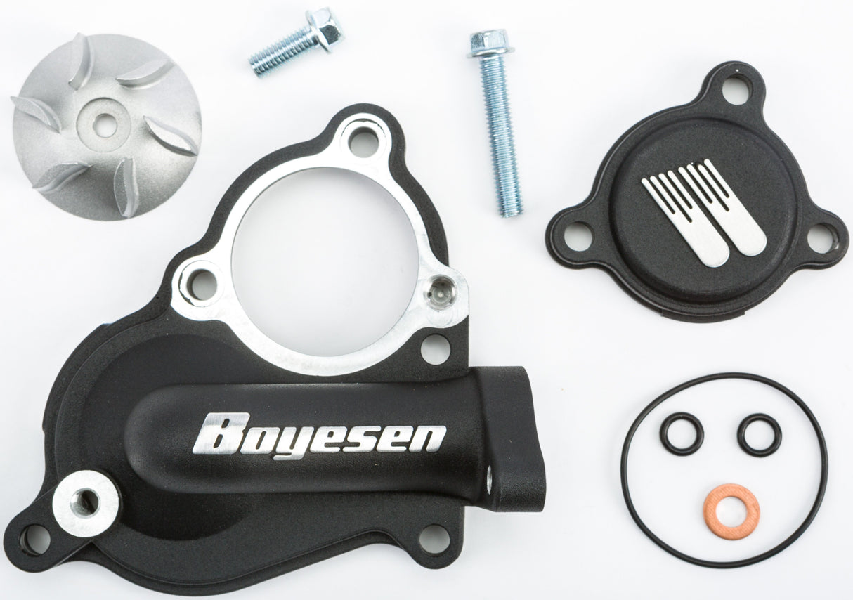 BOYESEN Waterpump Cover & Impeller Kit Black WPK-17AB