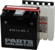 Parts Unlimited Agm Battery - Ytx16-Bs-1 .8 L Ctx16-Bs-1