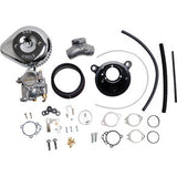 S&S CYCLE Carburetor G and Stealth Air Kit - Chrome - Big Twin '99-'05 110-0150