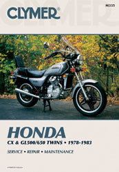 CLYMER Repair Manual Hon Cx/Gl500/650 CM335