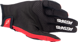 ALPINESTARS Techstar Gloves - Warm Red/Black - Medium 3561023-3110-M