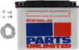 Parts Unlimited Battery - Rcb16al-A2 Cb16al-A2