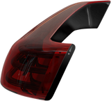 CUSTOM DYNAMICS Saddlebag LED Lights - Sequential - Black/Red PB-SBSEQ-BCM-BR