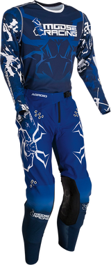 MOOSE RACING Agroid Jersey - Blue/White - 3XL 2910-7011