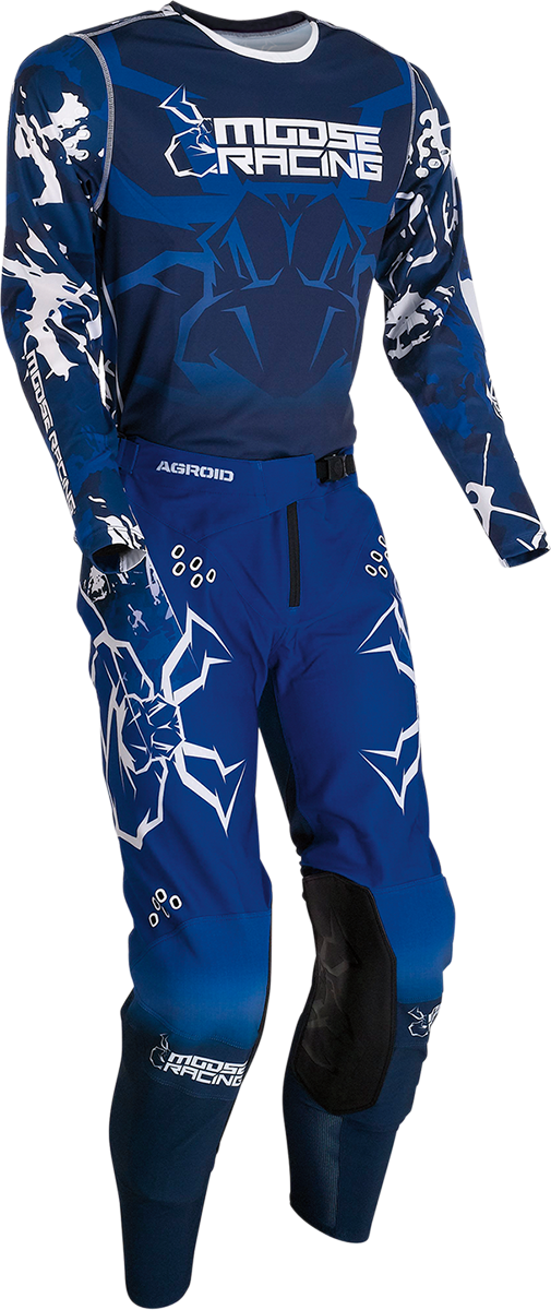 MOOSE RACING Agroid Jersey - Blue/White - XL 2910-7009