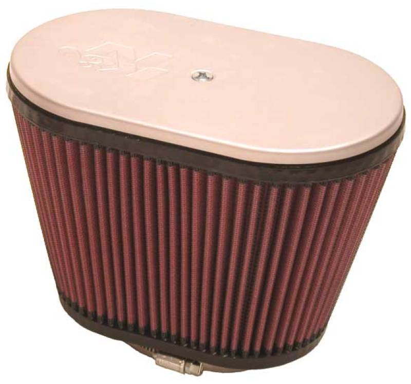 K&N Universal Air Filter-Dual Flange Oval Style 2.25in Flange ID x 9in OS L x 5.5in OS W x 6.25in H RD-4400