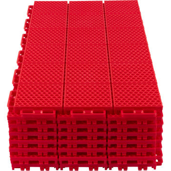 CALIBER ProTech Smooth Flooring - Red - 24 pcs 13612-2