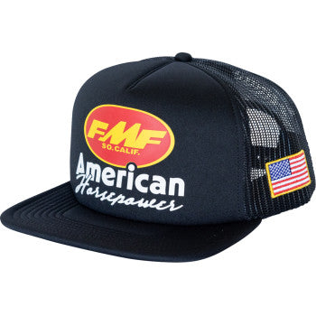 FMF Pony Power Trucker Hat - Black HO25196902BLK