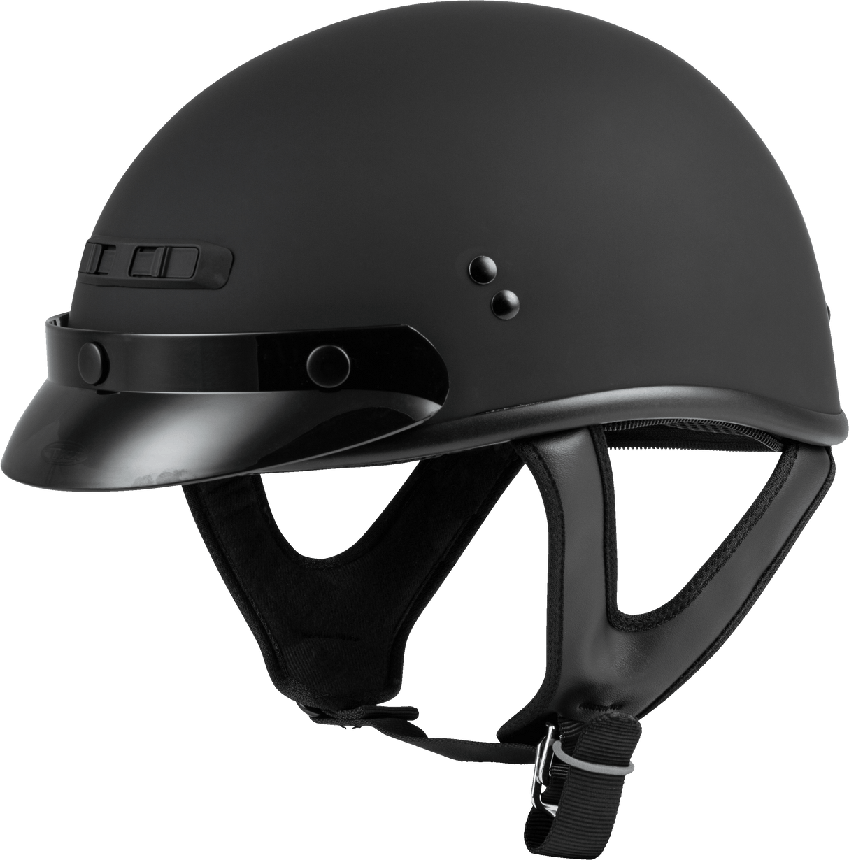 GMAX Gm-35 Half Helmet Full Dressed Matte Black Xs G1235073