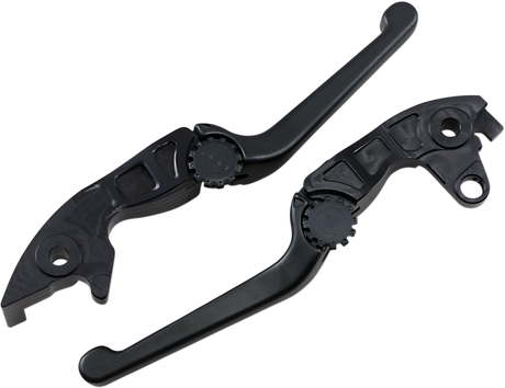 POWERSTANDS RACING Lever Set - Anthem - Black 00-07250-22