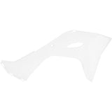 CYCRA Replica Radiator Shrouds - White - Kawasaki KX 450 2024 1CYC-1872-30