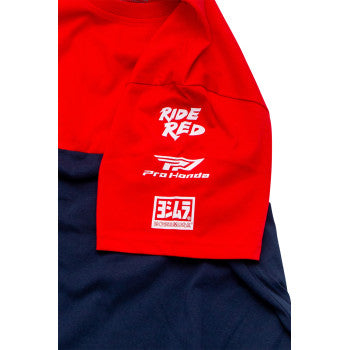 D'COR VISUALS Tshirt Team2 Honda Navy Xxl 80-134-5
