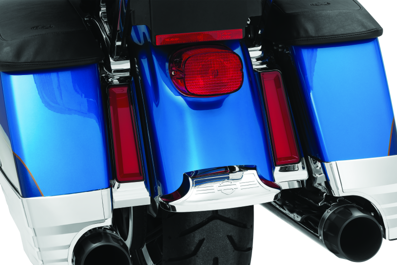 Kuryakyn Tracer L.E.D. Inserts For Saddlebag Supports Chrome 2900