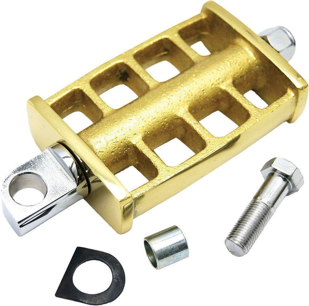 HARDDRIVE Kickpedal Cast Brass 30-814