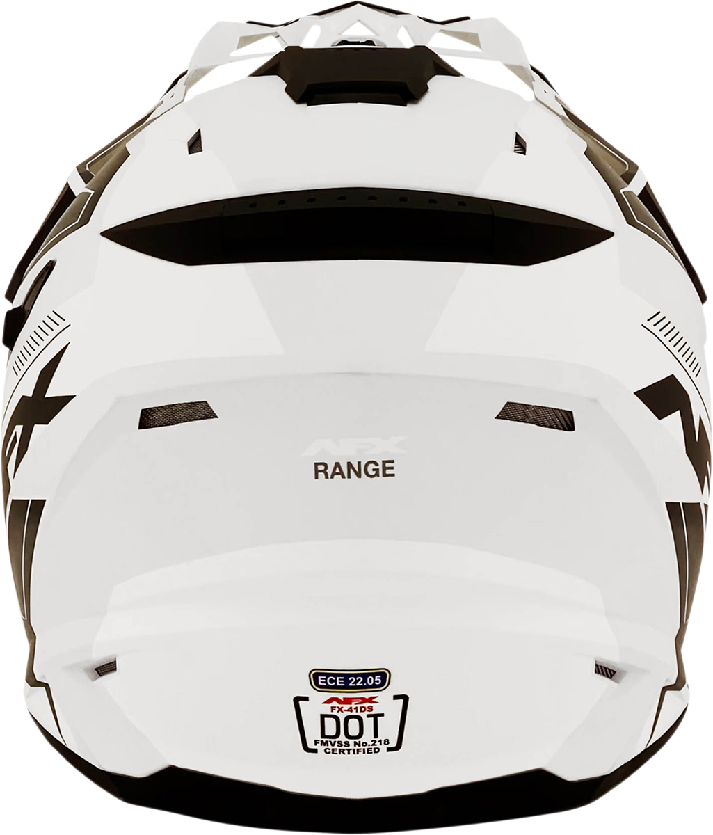 AFX FX-41 Helmet - Range - Matte White - Medium 0140-0077