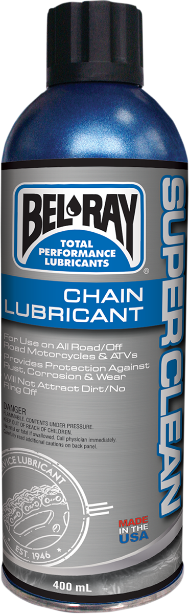 BEL-RAY Super Clean Chain Lube - 175ml - Aerosol 99470-A175W