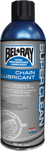 BEL-RAY Super Clean Chain Lube - 175ml - Aerosol 99470-A175W