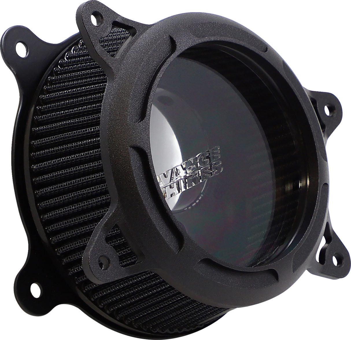 VANCE & HINES VO2 Insight Air Cleaner - M8 - Black Wrinkle Softail / Glide  2017-2024 41077