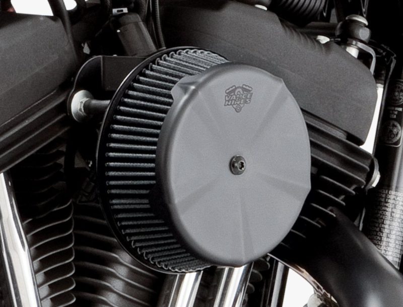 Vance & Hines Black Skullcap Intake Cover 71015