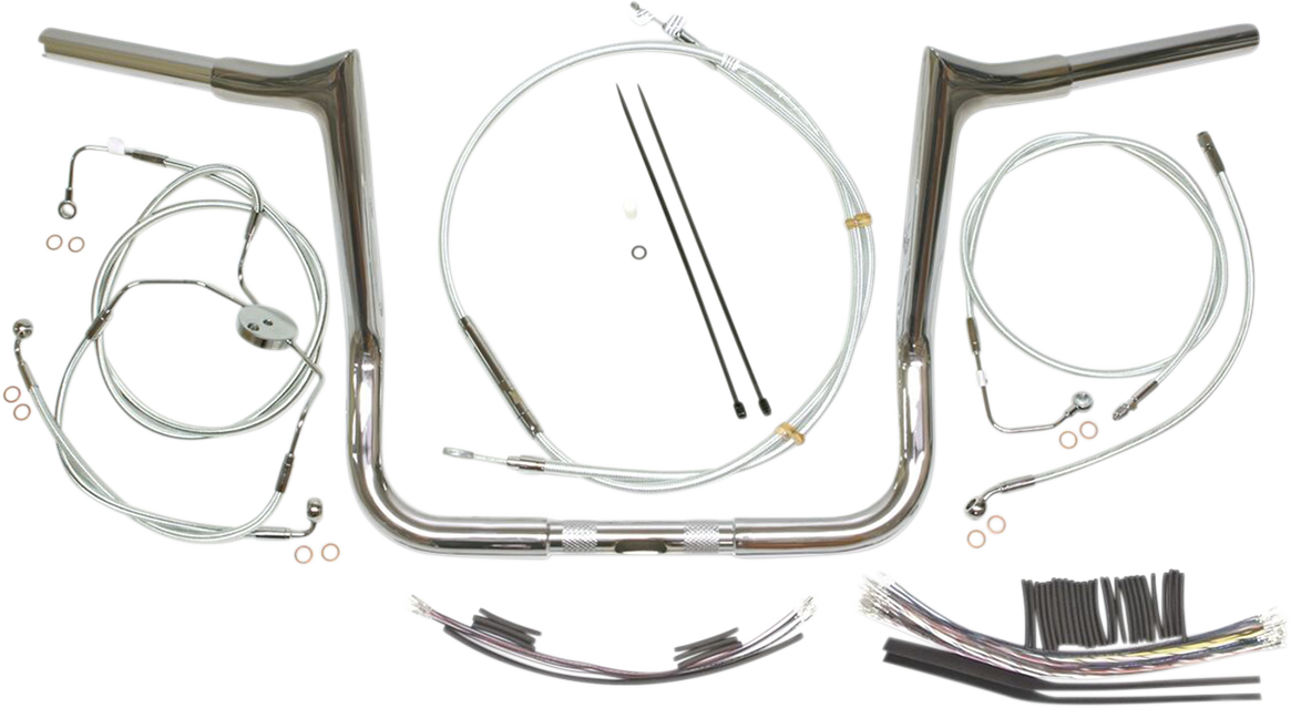 MAGNUM Handlebar Kit - Viking - 14" - Sterling Chromite II 38831-414