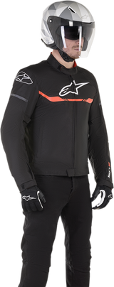 ALPINESTARS T-SP S Waterproof Jacket - Black/White/Red - Small 3200120-1030-S