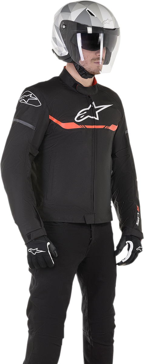 ALPINESTARS T-SP S Waterproof Jacket - Black/White/Red - Large 3200120-1030-L