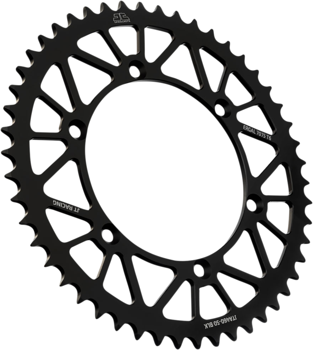 JT SPROCKETS Rear Sprocket - Kawasaki - Black - 50 Tooth JTA460.50BLK