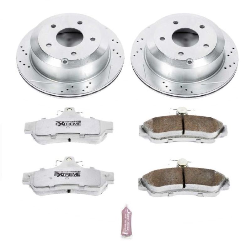 Power Stop 05-06 Pontiac GTO Rear Z26 Street Warrior Brake Kit