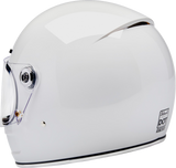 BILTWELL Gringo SV Helmet - Gloss White - Large 1006-104-504