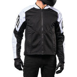 Chaqueta ICON Mesh AF - Negro/Blanco - Pequeña 2820-5950 