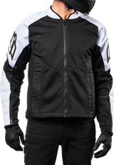 ICON Mesh AF™ Jacket - Black/White - Medium 2820-5951