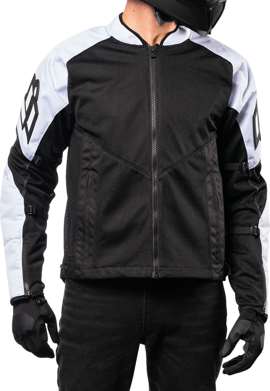 ICON Mesh AF™ Jacket - Black/White - 3XL 2820-5955