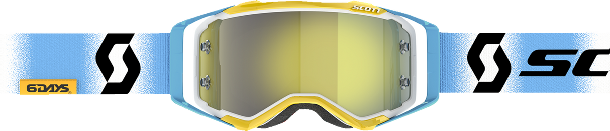 SCOTT Prospect Goggles - 6DAYS Argentina - White/Blue - Yellow 4196171029289