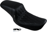 LE PERA Kickflip Seat - Diamond - Black - FXD '96-'03 LN-591DM