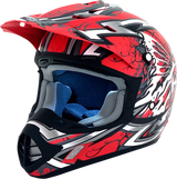 AFX FX-17Y Helmet - Butterfly - Matte Ferrari Red - Large 0111-1386