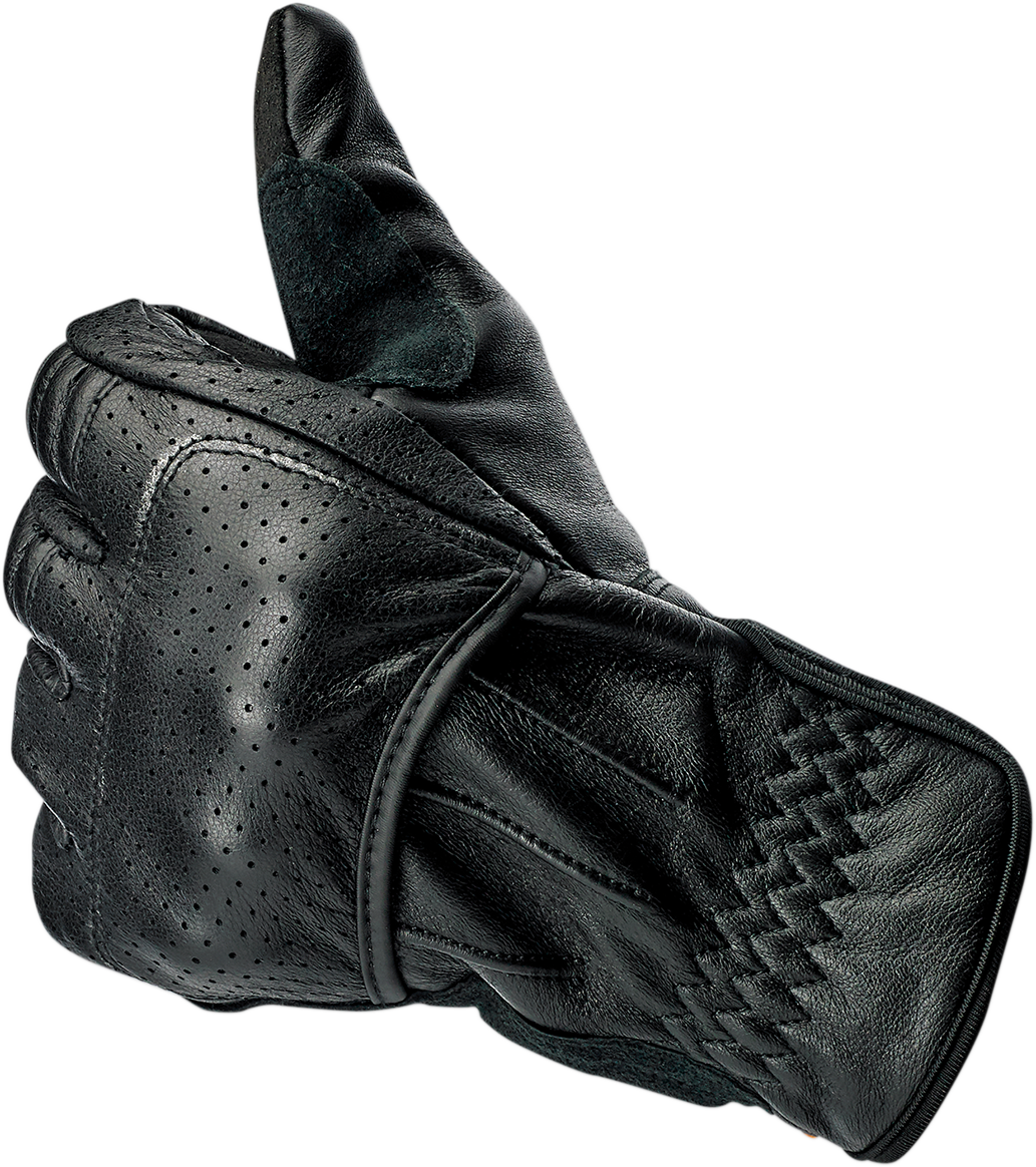 BILTWELL Borrego Gloves - Black - XS 1506-0101-301