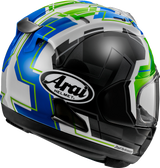 ARAI Corsair-X Helmet - Rea-6 - Green - XL 0101-15905