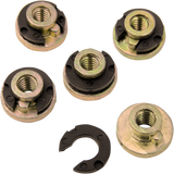 DRAG SPECIALTIES 1/4"-20 Seat Mount Nuts Note: Sold to dealer in 5-pack.  DS490045-5-HC-3