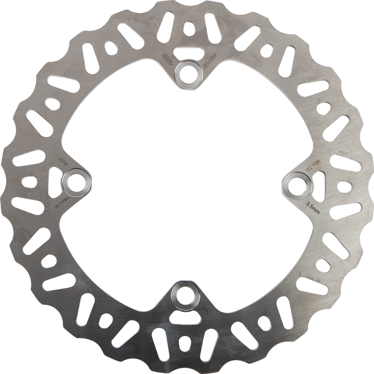 MOTO-MASTER Brake Rotor - Rear - Nitro 110878-PU