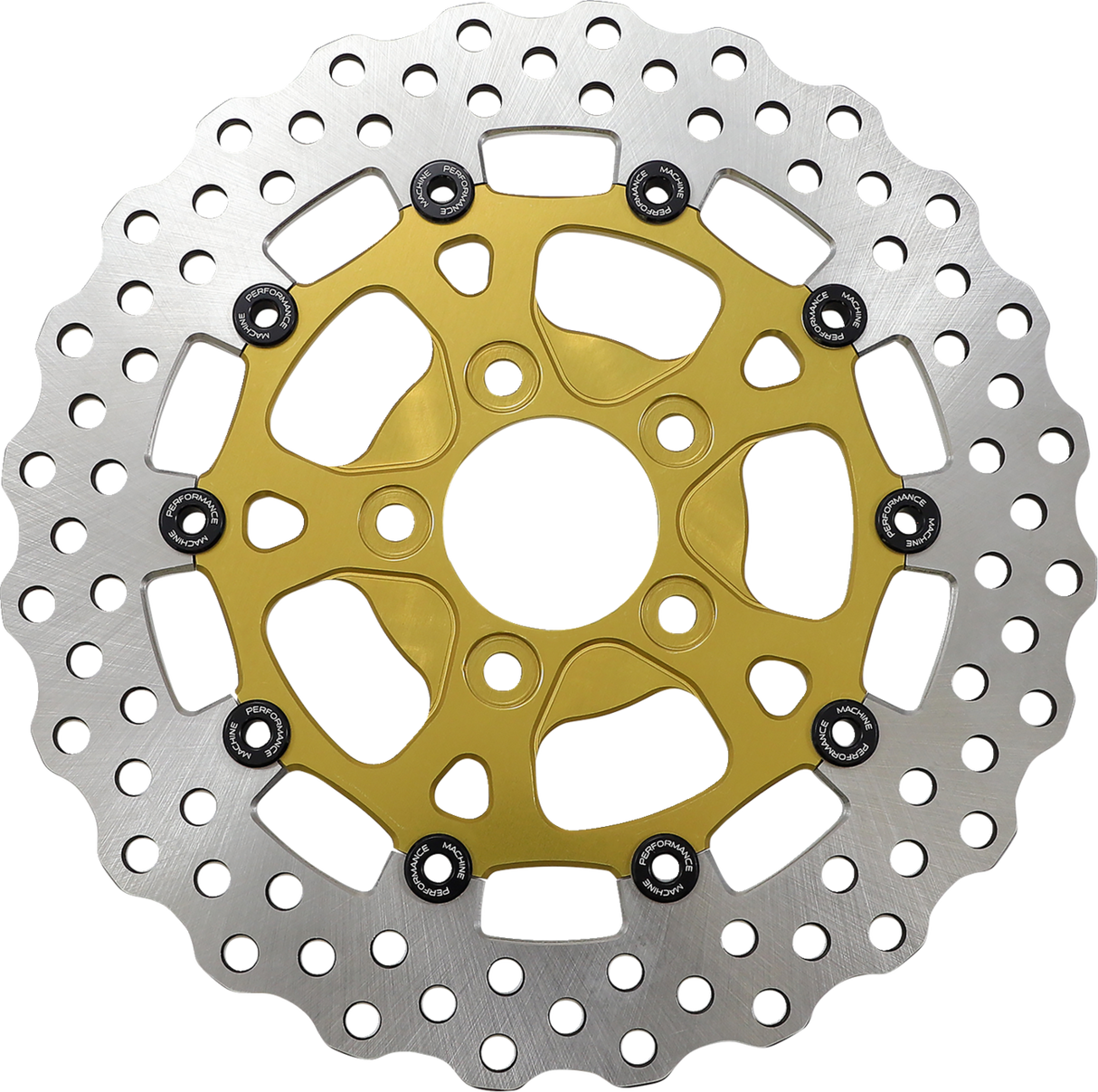 PERFORMANCE MACHINE (PM) Rear Dominator Rotor - 11.5" - Gold 0133-1536S-G