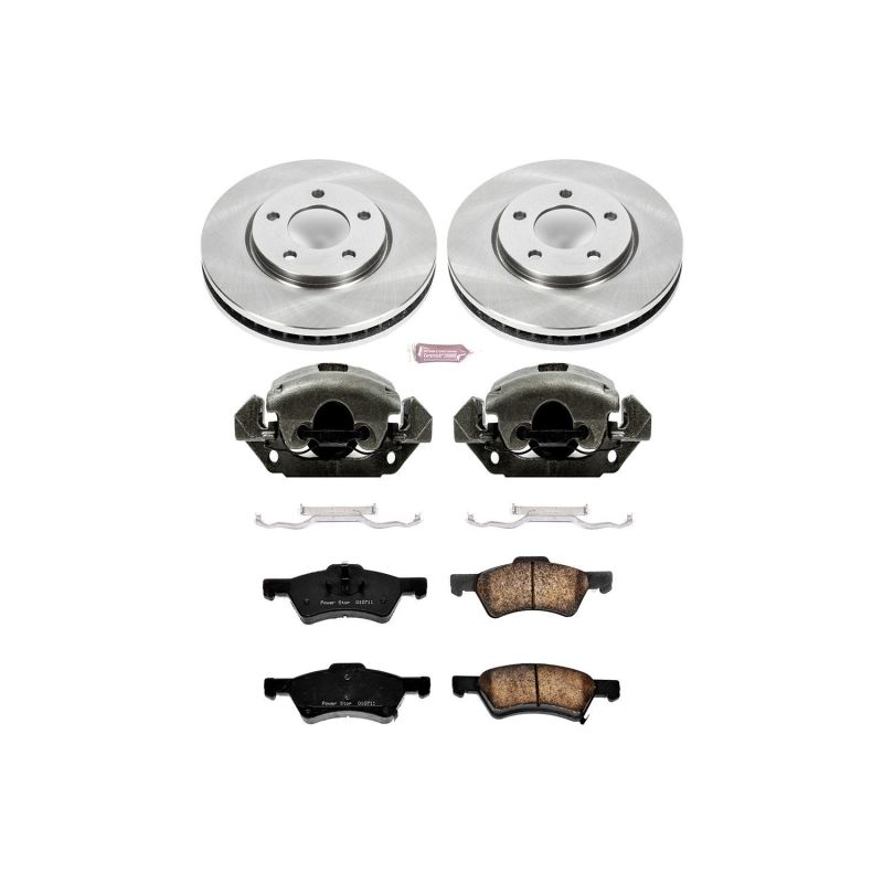 Power Stop 01-07 Chrysler Town and Country Front Autospecialty Brake Kit w/Calipers