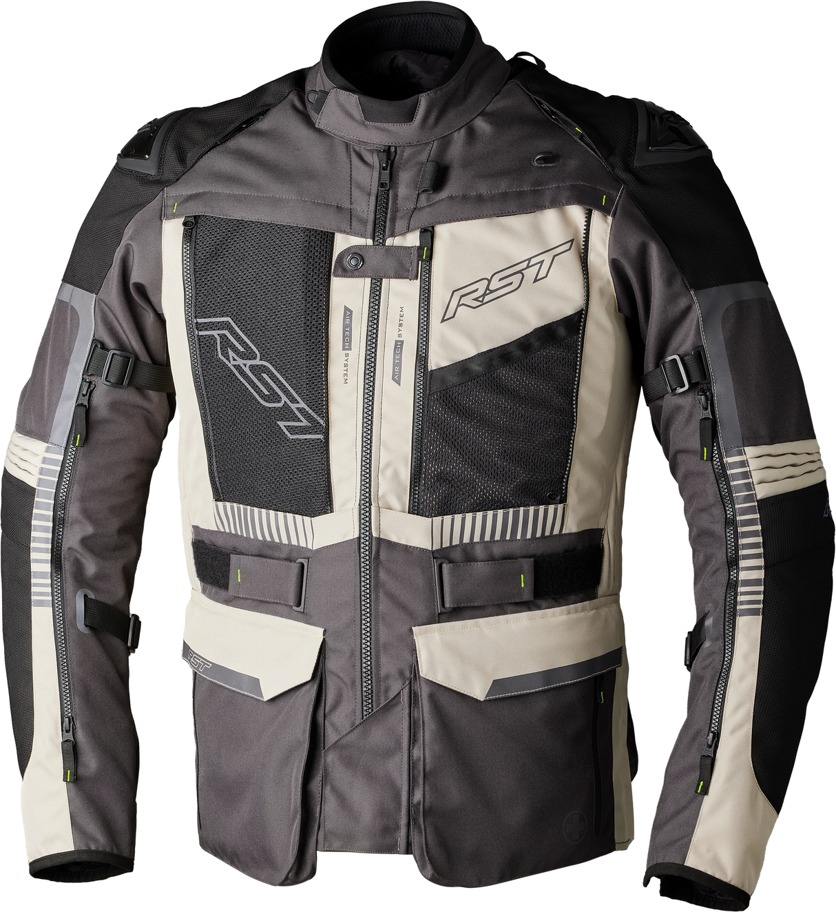 RST Pro Series Ranger Ce Jacket Sand/Graphite Textile 2xl 103236SND-48