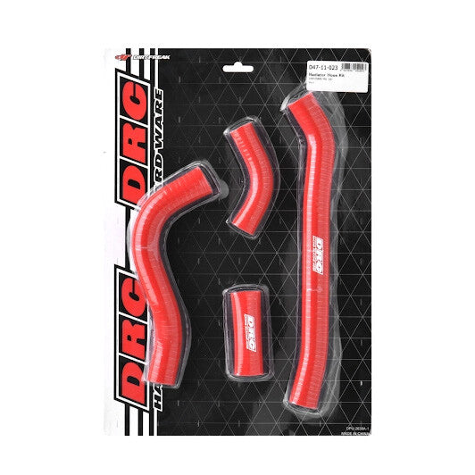 DRC Radiator  Hose  Kit Honda Red D47-11-023