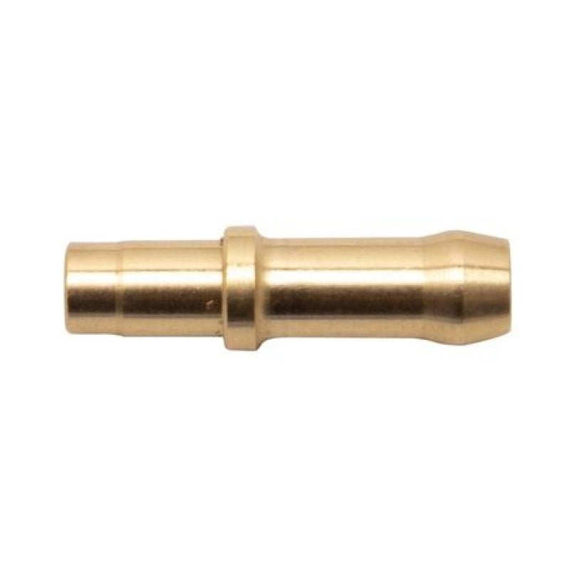 S&S Cycle .040in Brass Straight Hose Fitting 16-0134