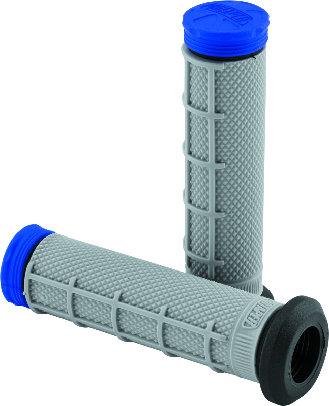 ProTaper Tri Density ATV 1/2 Waffle Grips - Blue 24867