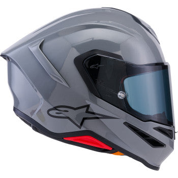 ALPINESTARS Supertech R7 Helmet - 22.06 - Solid - Gloss Gray - XS 8202126-1635-XS