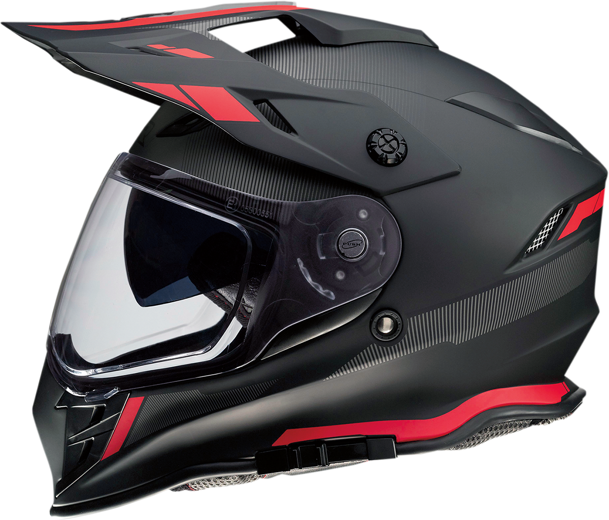 Z1R Range Helmet - Uptake - Black/Red - Small 0140-0014