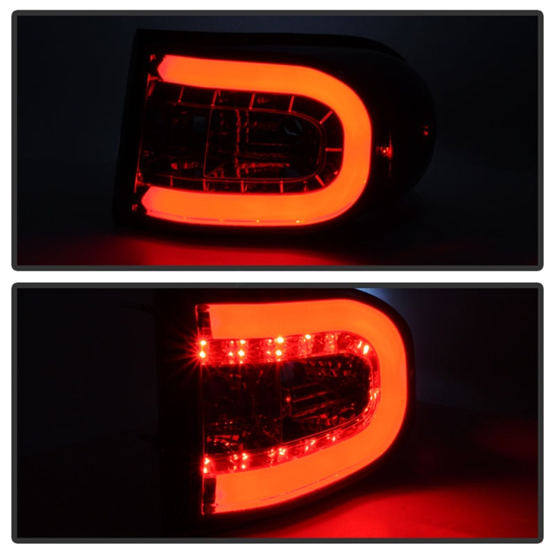 Spyder Toyota FJ Cruiser 07-13 Light Bar LED Tail Lights Smoke ALT-YD-TFJ07-LBLED-SM 5079466