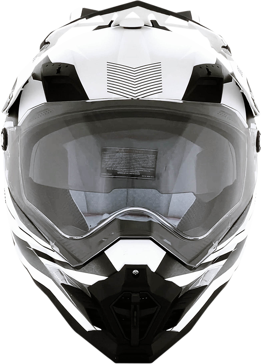 AFX FX-41 Helmet - Range - Matte White - Medium 0140-0077